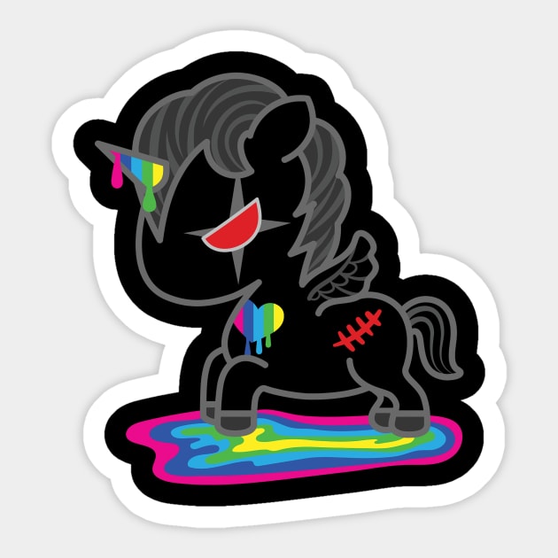 Unicorn Slayer Sticker by MJ Hsu